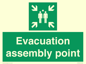 Evacuation assembly point